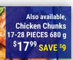 M & M Food Market Chicken Chunks offer
