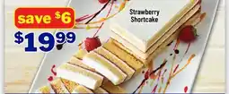 M & M Food Market Strawberry Shortcake offer