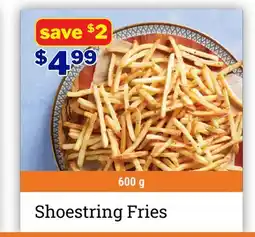 M & M Food Market Shoestring Fries offer