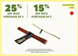 Chico TREATS FOR DOGS BEEF FLAVORED STICKS AND COLLAGEN offer
