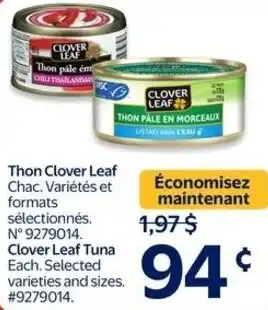 Walmart Thon Clover Leaf offer