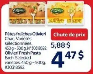 Walmart Olivieri Fresh Pasta offer