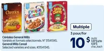Walmart General Mills Cereal offer