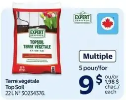 Walmart Terre végétale Top Soil offer