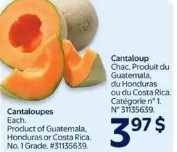 Walmart Cantaloupes offer