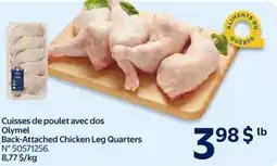 Walmart Back-Attached Chicken Leg Quarters offer
