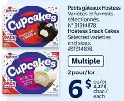 Walmart Hostess Snack Cakes offer