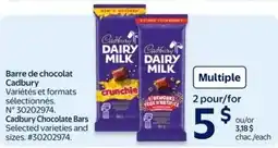 Walmart Cadbury Chocolate Bars offer