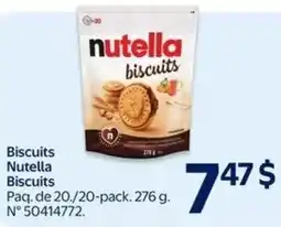 Walmart Biscuits Nutella offer