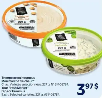 Walmart Dips or Hummus offer