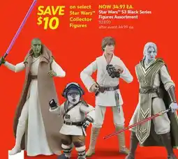 Toys R us Hasbro Star Wars S3 Black Series Figures Assortment offer