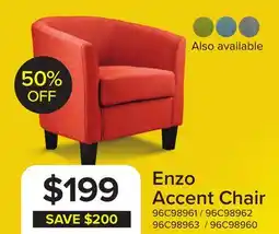 Leon's Enzo Accent Chair - Orange offer