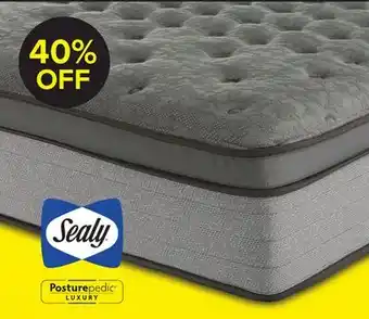 Leon's Sealy Posturepedic Plus Sterling Milana II Luxury Plush Eurotop Queen Mattress offer