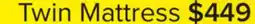 Leon's Serta Prosper Firm Euro Top Twin Mattress offer