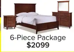 Leon's San Mateo 6-Piece Queen Bedroom Package-Tuscan offer