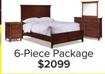 Leon's San Mateo 6-Piece Queen Bedroom Package-Tuscan offer