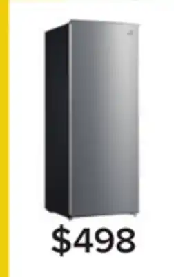 Leon's L2 Stainless Steel Upright Freezer and Convertible Fridge (6.9 Cu. Ft) - LRU07B3ASS offer