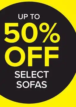 Leon's SELECT SOFAS offer