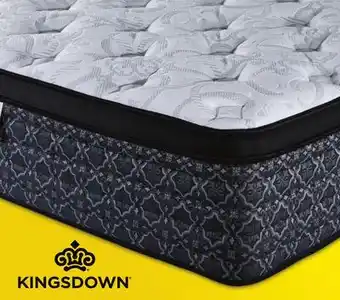 Leon's Kingsdown Percy Medium Euro Top Queen Mattress offer