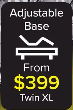 Leon's Kingsdown Mila Medium Twin XL Mattress and L2 Motion Adjustable Base offer
