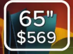 Leon's Hisense 65 4K Smart Google AI Upscaler LED TV - 65A68N offer