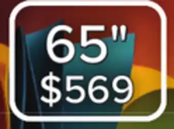 Leon's Hisense 65 4K Smart Google AI Upscaler LED TV - 65A68N offer
