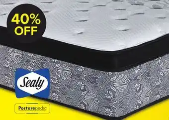 Leon's Sealy Posturepedic Correct Comfort III Firm Eurotop Queen Mattress offer