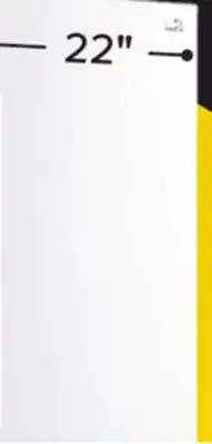 Leon's L2 White Upright Freezer and Convertible Fridge ( 6.9 Cu. Ft) - LRU07B3AWW offer