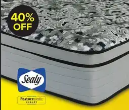 Leon's Sealy Posturepedic Palatial Crest Kamden II Firm Eurotop Queen Mattress offer