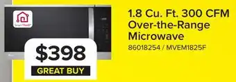 Leon's LG Stainless Steel Over-the-Range Smart Microwave 1.8 Cu. - MVEM1825F offer