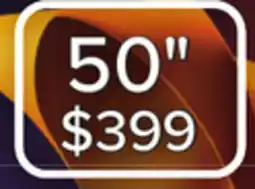 Leon's Hisense 50 4K Smart Google AI Upscaler LED TV - 50A68N offer