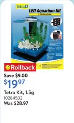 Walmart Tetra Kit, 1.5g offer