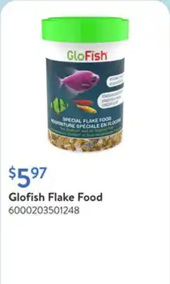 Walmart Glofish Flake Food offer