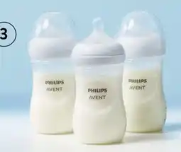 Walmart Philips Avent Natural Response Baby Bottles 3-Pack offer