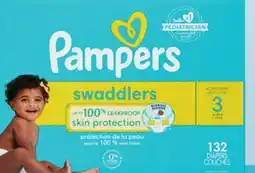 Walmart Pampers Swaddlers, Swaddlers 360°, Cruiser 360°, or Baby Dry Huge Pack offer