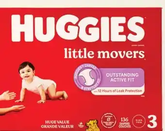 Walmart Huggies Little Movers Diapers offer