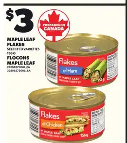 Independent City Market MAPLE LEAF FLAKES, 156 G offer