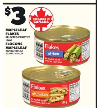 Independent City Market MAPLE LEAF FLAKES, 156 G offer