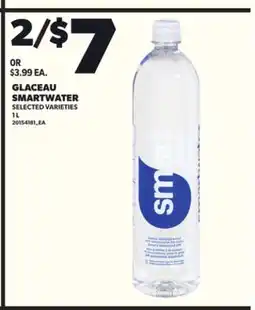 Independent City Market GLACEAU SMARTWATER 1 L offer