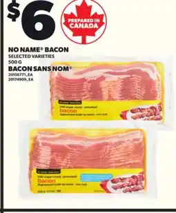 Independent City Market NO NAME BACON, 500 G offer