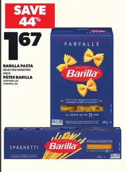Independent City Market BARILLA PASTA 410 G offer
