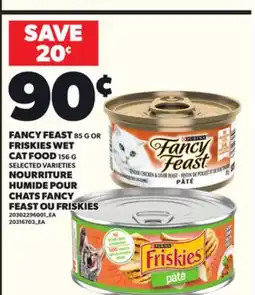 Independent City Market FANCY FEAST 85 G OR FRISKIES WET CAT FOOD 156 G offer
