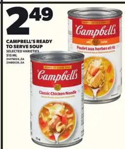 Independent City Market CAMPBELL'S READY TO SERVE SOUP, 515 ML offer