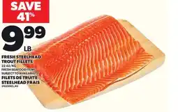 Independent City Market FRESH STEELHEAD TROUT FILLETS offer