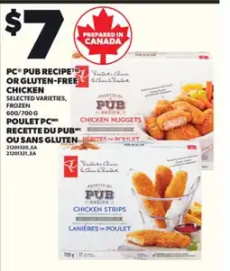 Independent City Market PC PUB RECIPE OR GLUTEN-FREE CHICKEN, 600/700 G offer