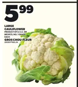 Independent City Market LARGE CAULIFLOWER offer
