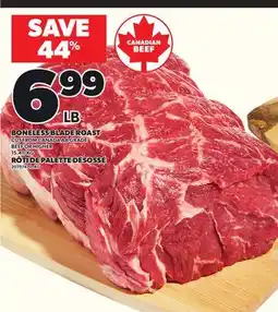 Independent City Market BONELESS BLADE ROAST offer