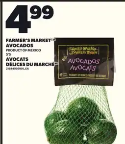 Independent City Market FARMER'S MARKET AVOCADOS 5'S offer