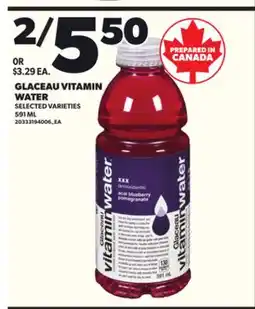 Independent City Market GLACEAU VITAMIN WATER, 591 ML offer