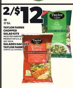 Independent City Market TAYLOR FARMS CHOPPED SALAD KITS 267-383 G offer